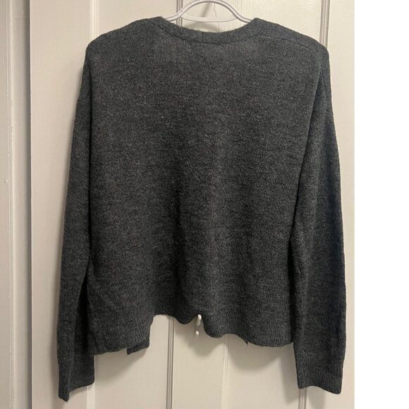 Women's open front cardigan Grey size small - Picture 2 of 4